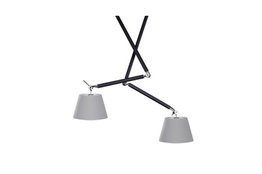 Zyta 2S  Lampa Wisząca Azzardo Szara AZ1846+AZ2583+AZ2583