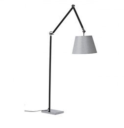 Zyta  L ML2300-L GR Lampa Podłogowa Azzardo Szara AZ1849+AZ2604