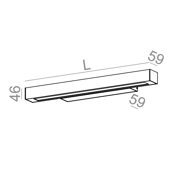  AQform Set Raw Mini LED 26434-L930-D9-00-13 Kinkiet