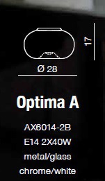 AZZARDO Optima A AZ0181 Plafon