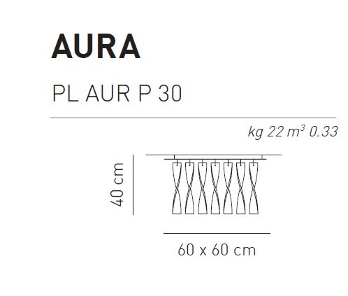 Aura PL P30 Lampa Sufitowa AXO Light biała