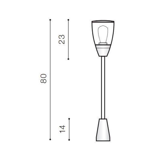 Czarna Lampa Stojąca Azzardo Rasmus AZ4483