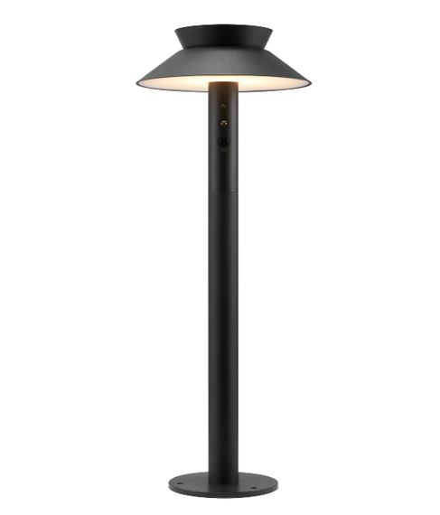 Czarna lampa Stojąca Nordlux Justina Solar 2418098003