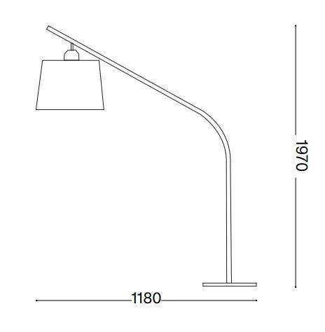 Daddy Lampa Podłogowa Ideal Lux 110363