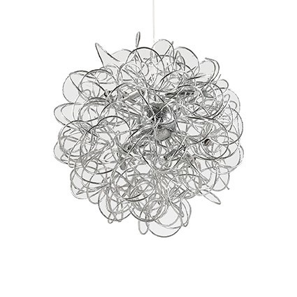 Dust SP12 srebrna Lampa Wisząca Ideal Lux