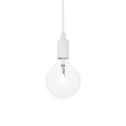 Edison SP1  Lampa Wisząca Ideal Lux biała