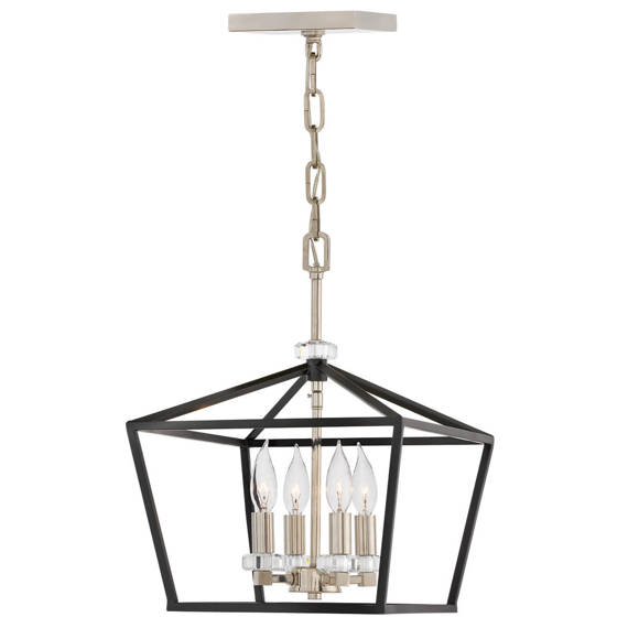 Elstead Lighting Stinson QN-STINSON-4P-M-BK Lampa wisząca