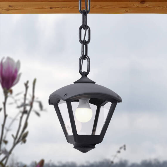 Fumagalli Lampa wisząca zewnętrzna Sicar FMG-SICAR-DARIO-BLK