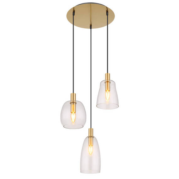 Globo Lighting 15789-3HM Lampa wisząca Garri