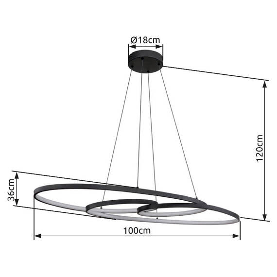 Globo Lighting Zwis Spira 67177-40