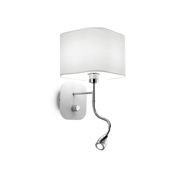 Holiday AP2 Lampa Ścienna Ideal Lux biała