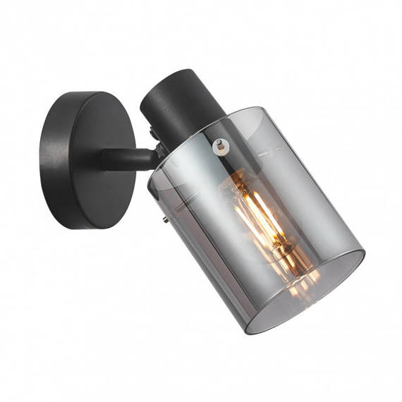 Italux Sardo SPL-5581-1-BK-SG Lampa ścienna