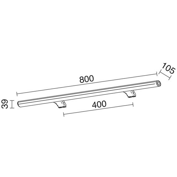 Kinkiet 971C-L0210B-32 Novolux Dew Do łazienki