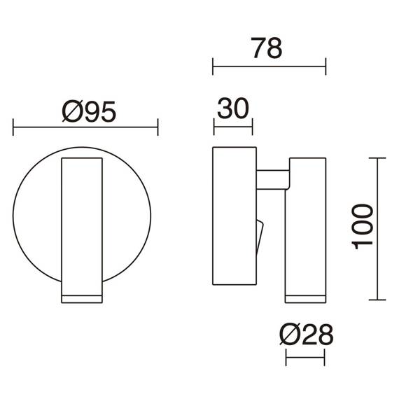 Kinkiet 977A-L0103A-01 Novolux Minimal