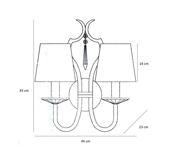 Kinkiet Berella Light Zahara BL0174