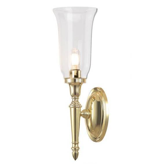 Kinkiet Do Łazienki Elstead Lighting Dryden BATH-DRYDEN2-PB IP44