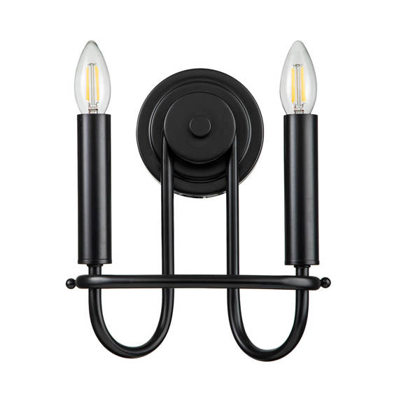 Kinkiet Elstead Lighting Capitol KL-CAPITOL-HILL2-BLK