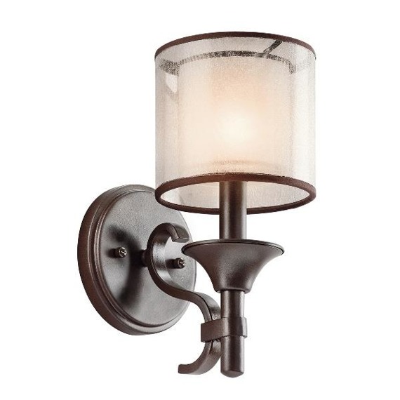 Kinkiet Elstead Lighting Lacey KL/LACEY1 MB