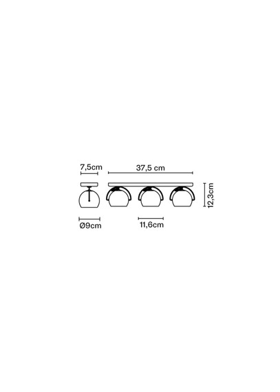 Kinkiet Fabbian BELUGA White D57 G31 01