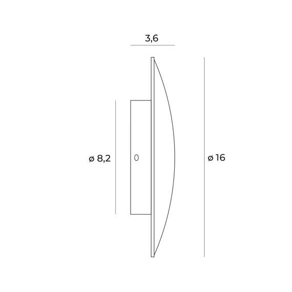 Kinkiet Złoty Maxlight Luisant W0310