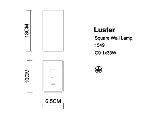 Kinkiet Zuma Line LUSTER 1549