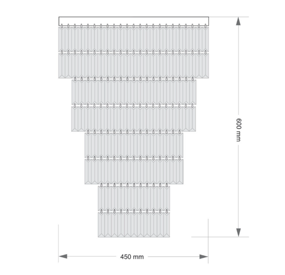 Kutek Ellini Plafon ELL-PLM-6(N)450/II