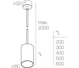 Labra Texo 400 5-0247 Lampa Wisząca