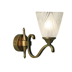 Lampa Columbia brass 63452 antyczny mosiądz