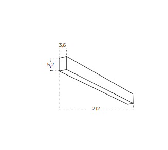 Lampa Plafon Linelio Azzardo OPAL 212 CCT DIMM BK  AZ5658