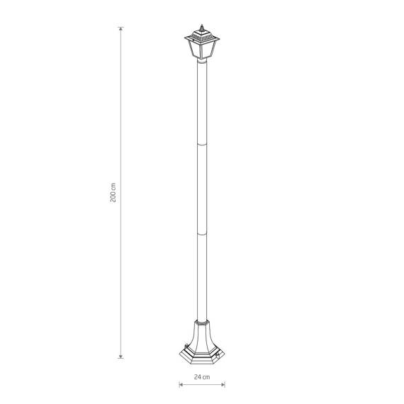 Lampa Stojąca 2 M Nowodvorski Ana 10502