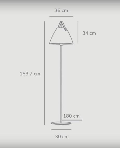 Lampa Stojąca Nordlux Strap 46234001