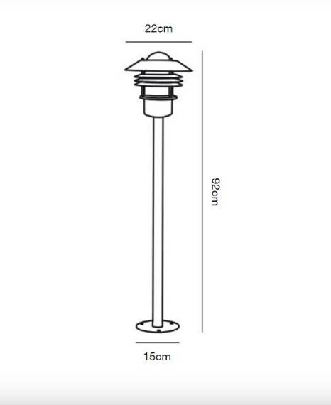 Lampa Stojąca Nordlux Vejers 25118003