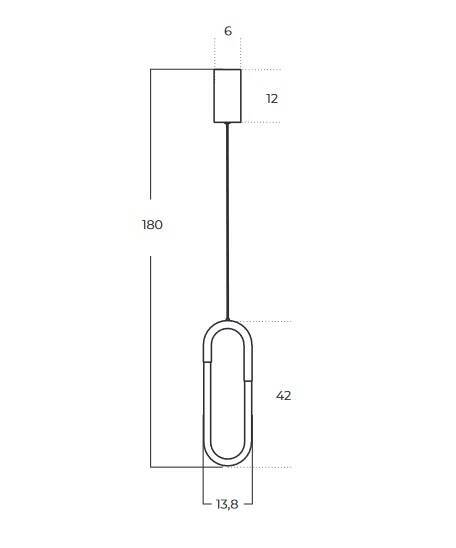 Lampa Wisząca Azzardo Nexus GO AZ5740