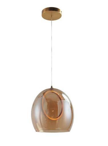 Lampa Wisząca Azzardo Nicole Pendant Amber AZ6197