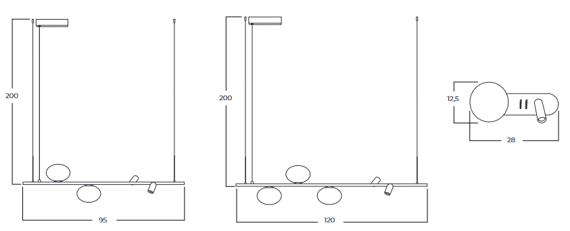 Lampa Wisząca Azzardo Trasimeno  120 BK AZ5640 