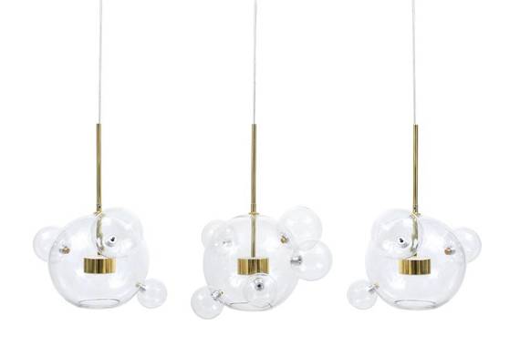 Lampa Wisząca Berella Light Ballone 3H BL0460 Złota Wysyłka 24H