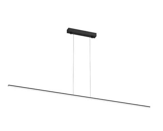 Lampa Wisząca Bros Line Slim P 5000 Czarna 120 cm