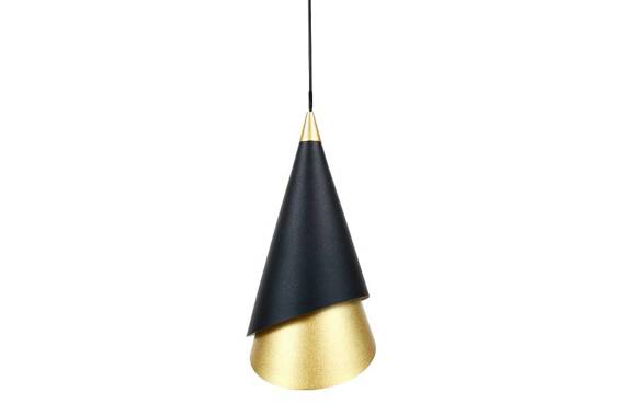 Lampa Wisząca Dann Lux Ralto 1 DLD5325 czarno-złota