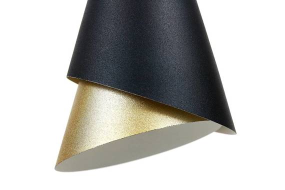 Lampa Wisząca Dann Lux Ralto 1 DLD5325 czarno-złota