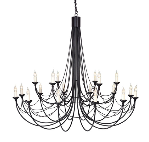 Lampa Wisząca Elstead Carisbrooke 18 black