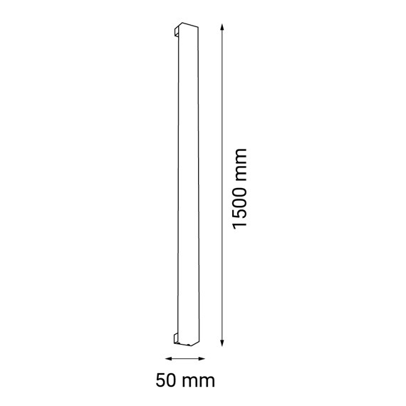 Lampa ścienna Shilo Hoso 150 4018 4000K