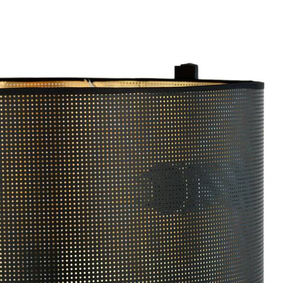 Lampa stojąca ESTRELLA LP1 BLACK/GOLD czarny (1156/LP1) - Emibig