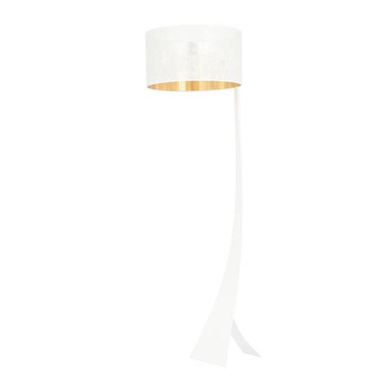 Lampa stojąca ESTRELLA LP1 WHITE/GOLD czarny (1155/LP1) - Emibig