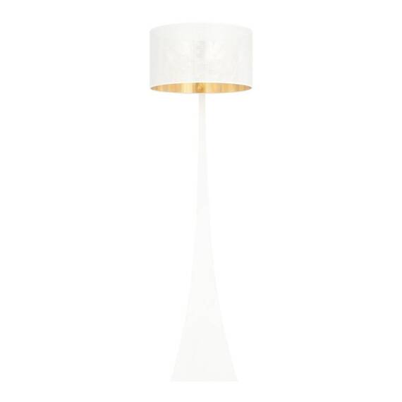 Lampa stojąca ESTRELLA LP1 WHITE/GOLD czarny (1155/LP1) - Emibig