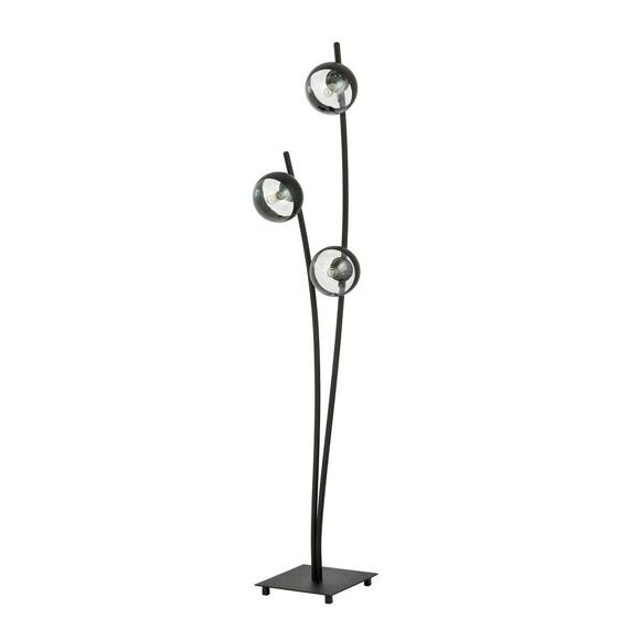 Lampa stojąca HUNTER LP3 BLACK/STRIPE czarny (1101/LP3) - Emibig