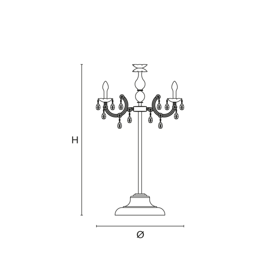 Lampa stojąca Masiero Drylight TL6 IP65