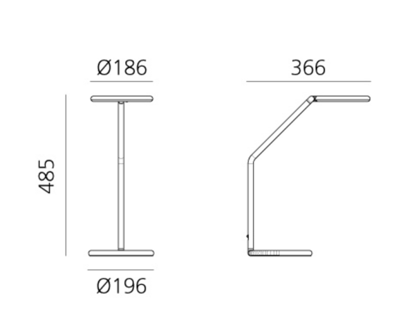 Lampa stołowa Artemide 1564030IN2A Vine Light 3600K