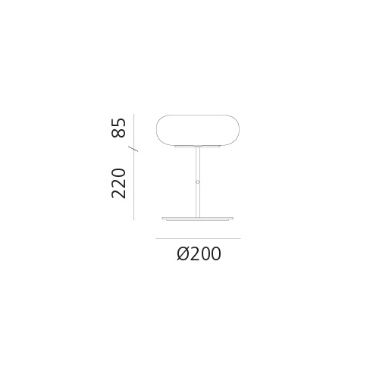 Lampa stołowa Artemide Itka DX0060L10