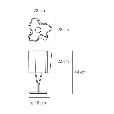 Lampa stołowa Artemide Logico 0700120A