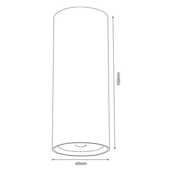 Lampa sufitowa 1251 Bros Line Point 40